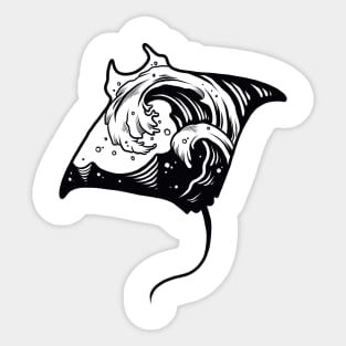 Manta Sticker